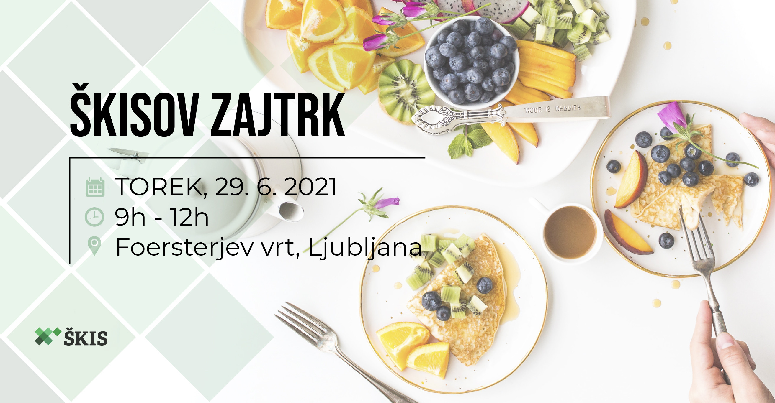 Škisov zajtrk jutri na Foersterjevem vrtu