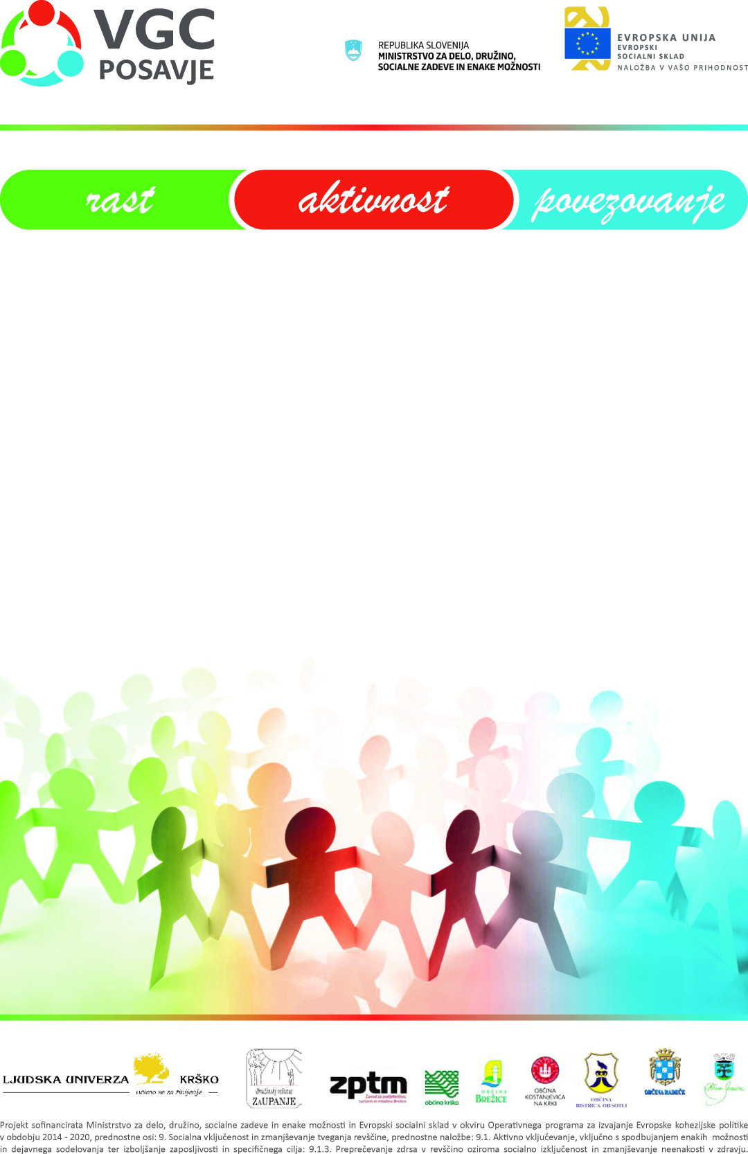 Večgeneracijski center Posavje te vabi v svoje vrste