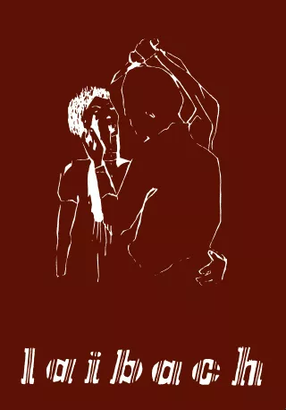 Laibachkunst: Rdeči revirji + črn križ