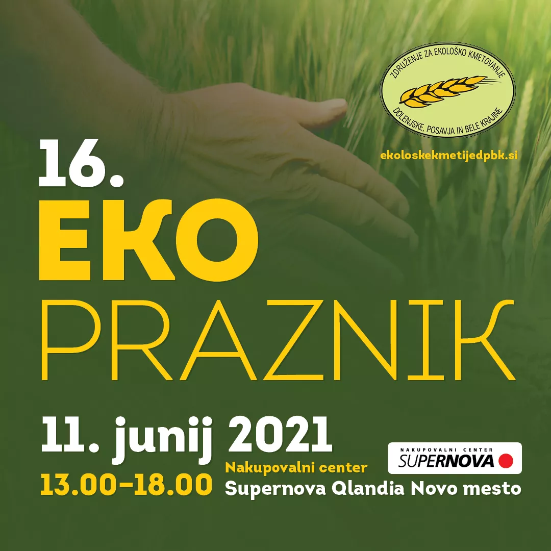 16. Ekopraznik v Nakupovalnem centru Supernova Qlandia Novo mesto