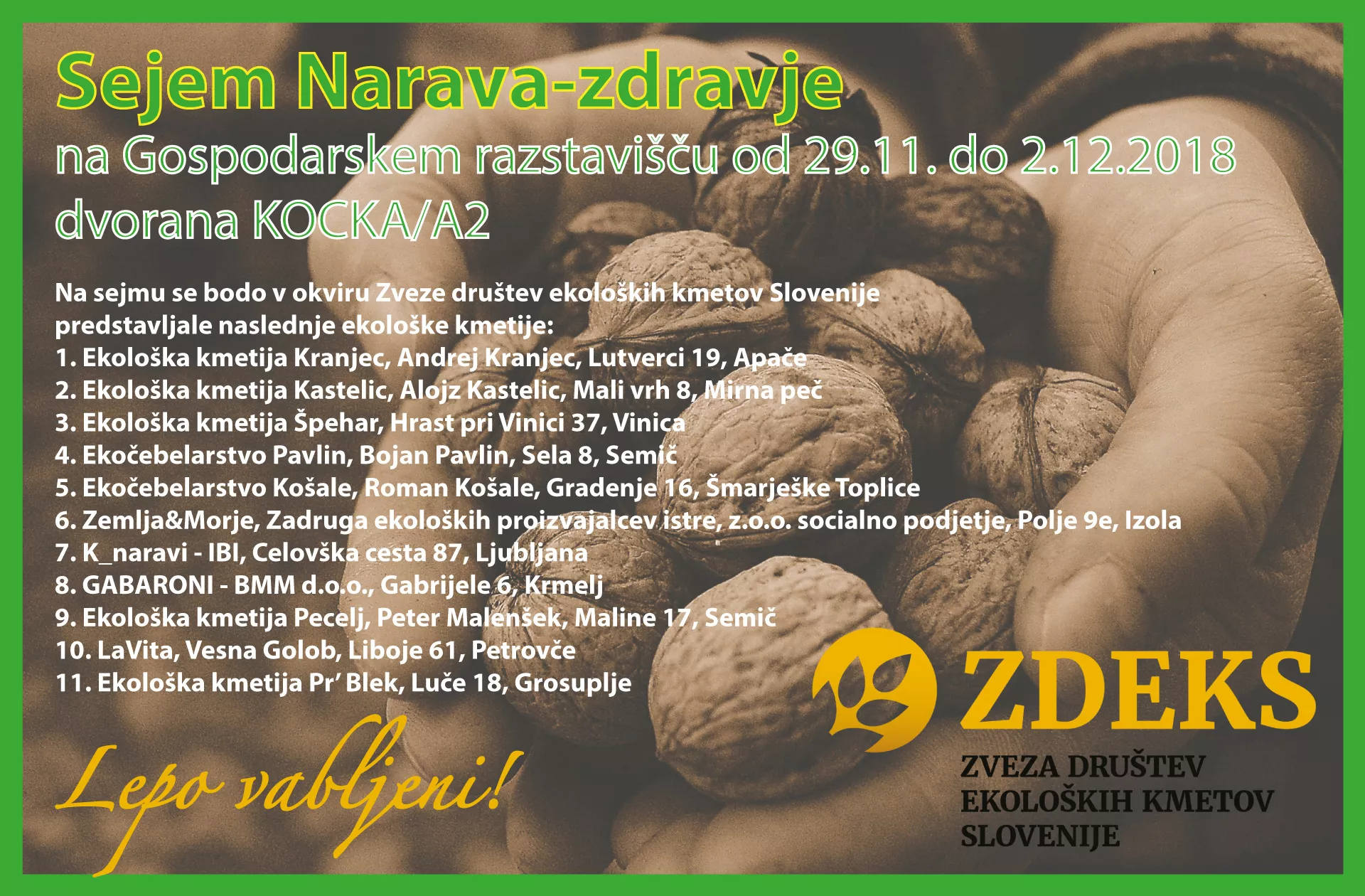 Sejem »Narava-zdravje«