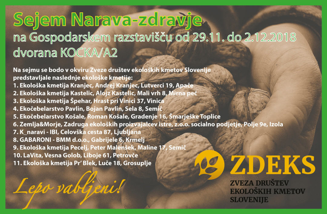 Sejem »Narava-zdravje«