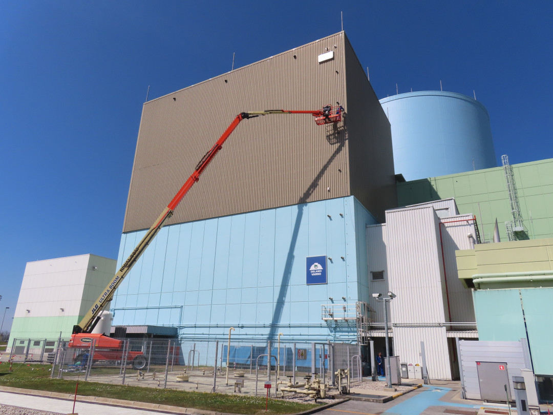 Celovita posodobitev strelovodne zaščite v NEK