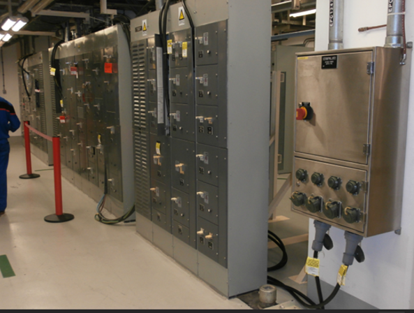 Remontno napajanje RB porabnikov in AB dvigala