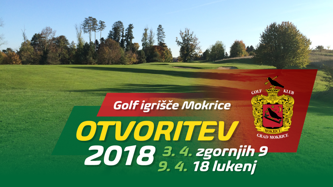 Golf igrišče odprto!