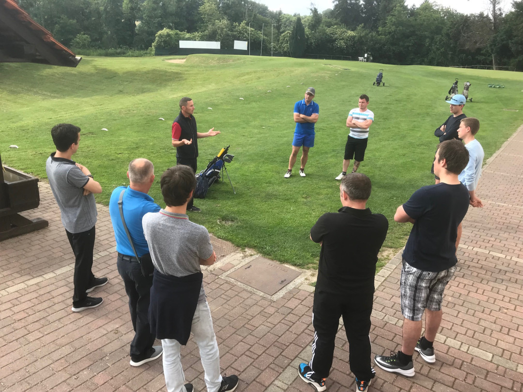 Začetni tečaj golfa z Omerjem Demirovićem