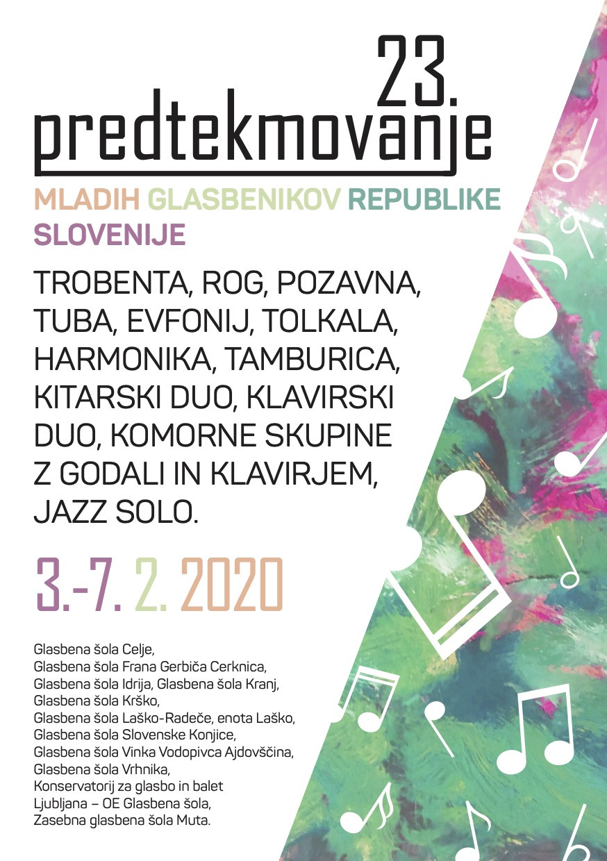 22. predtekmovanje mladih glasbenikov Republike Slovenije