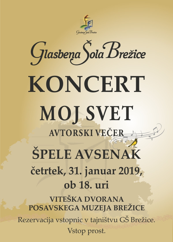 Avtorski koncert Špele Avsenak