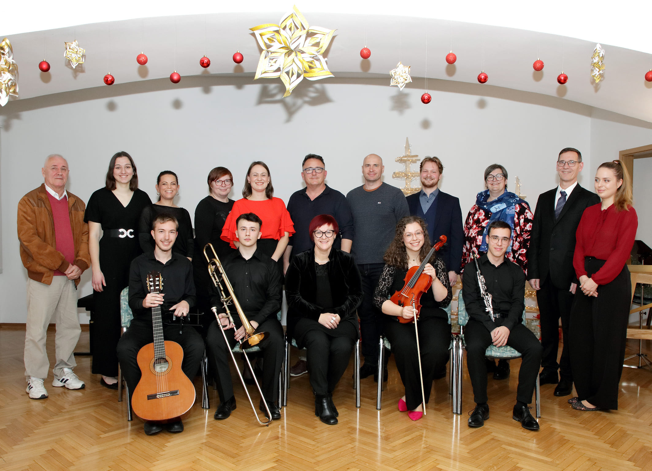 Božično novoletni koncert nekdanjih učencev GŠ Brežice
