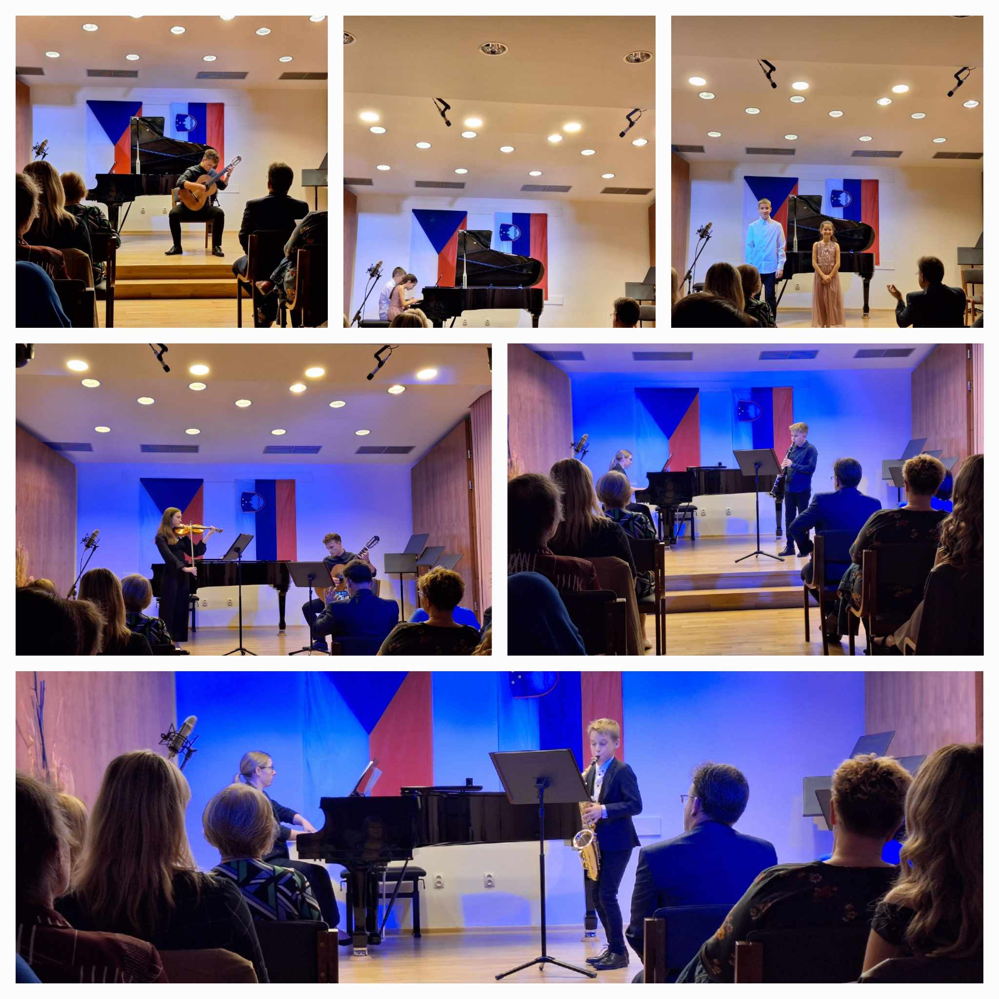 Glasbena šola Brežice gostovala na Češkem