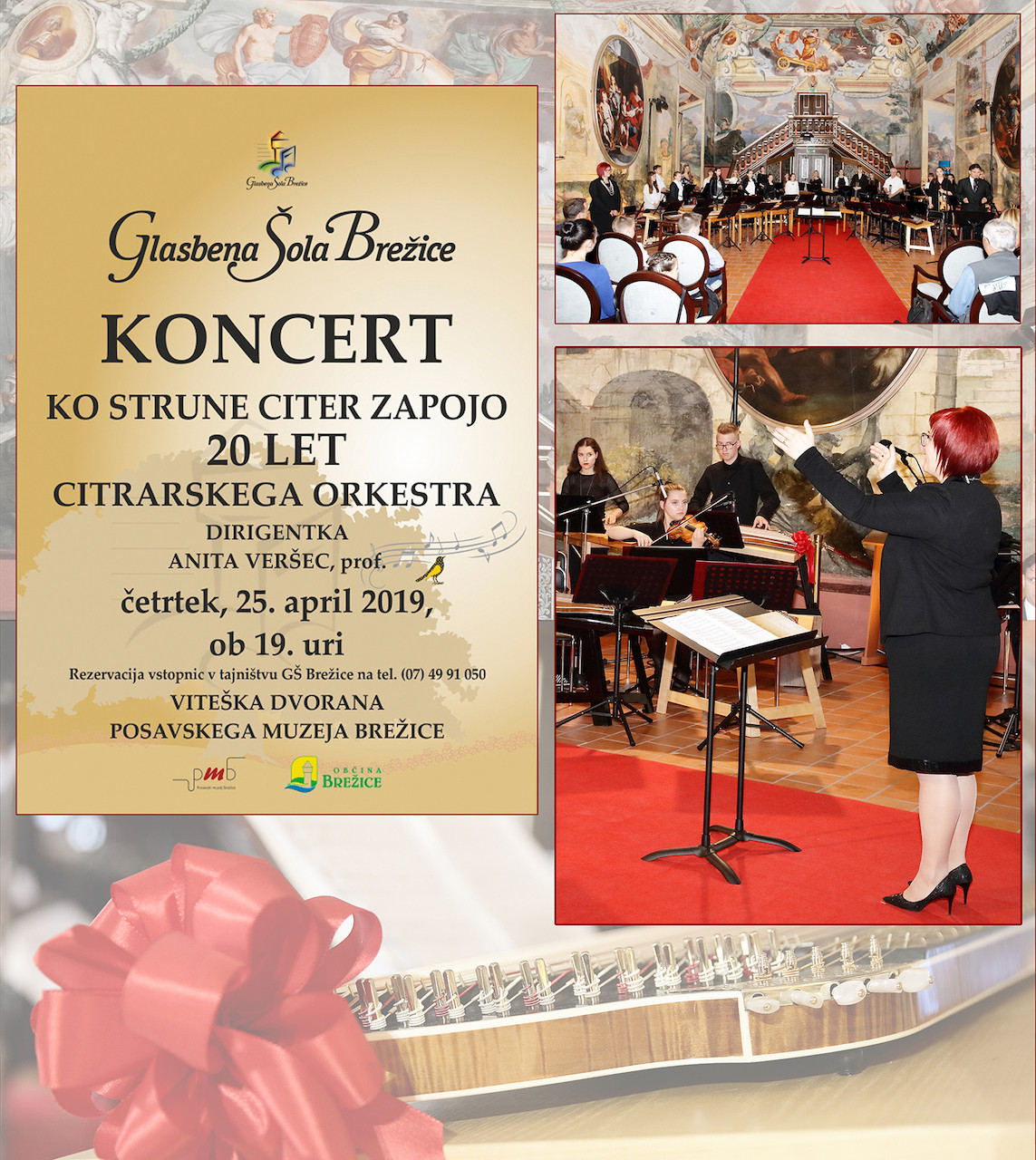 Koncert citer, 25. 4. 2019