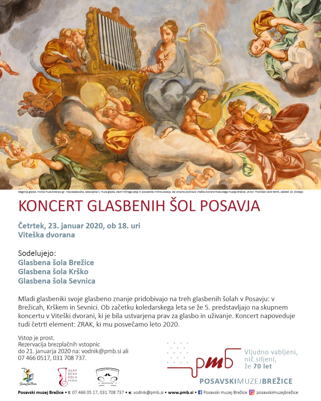 Koncert glasbenih šol Posavja 2019/20