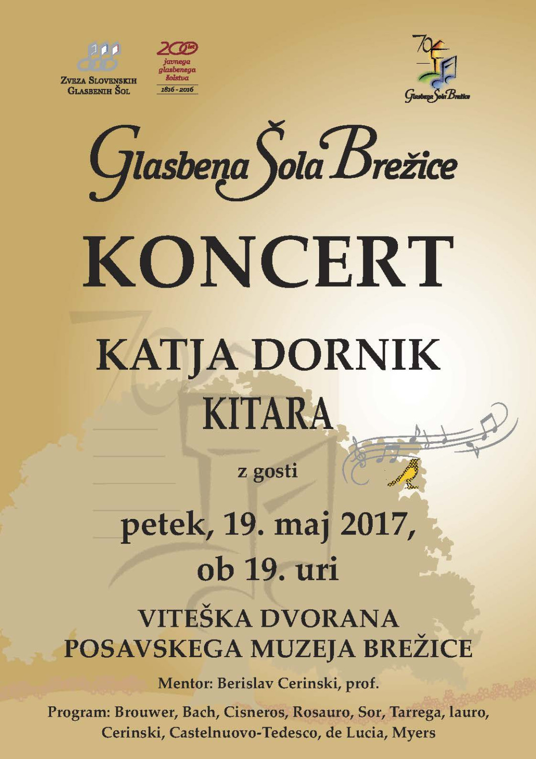 Koncert - Katja Dronik, kitara