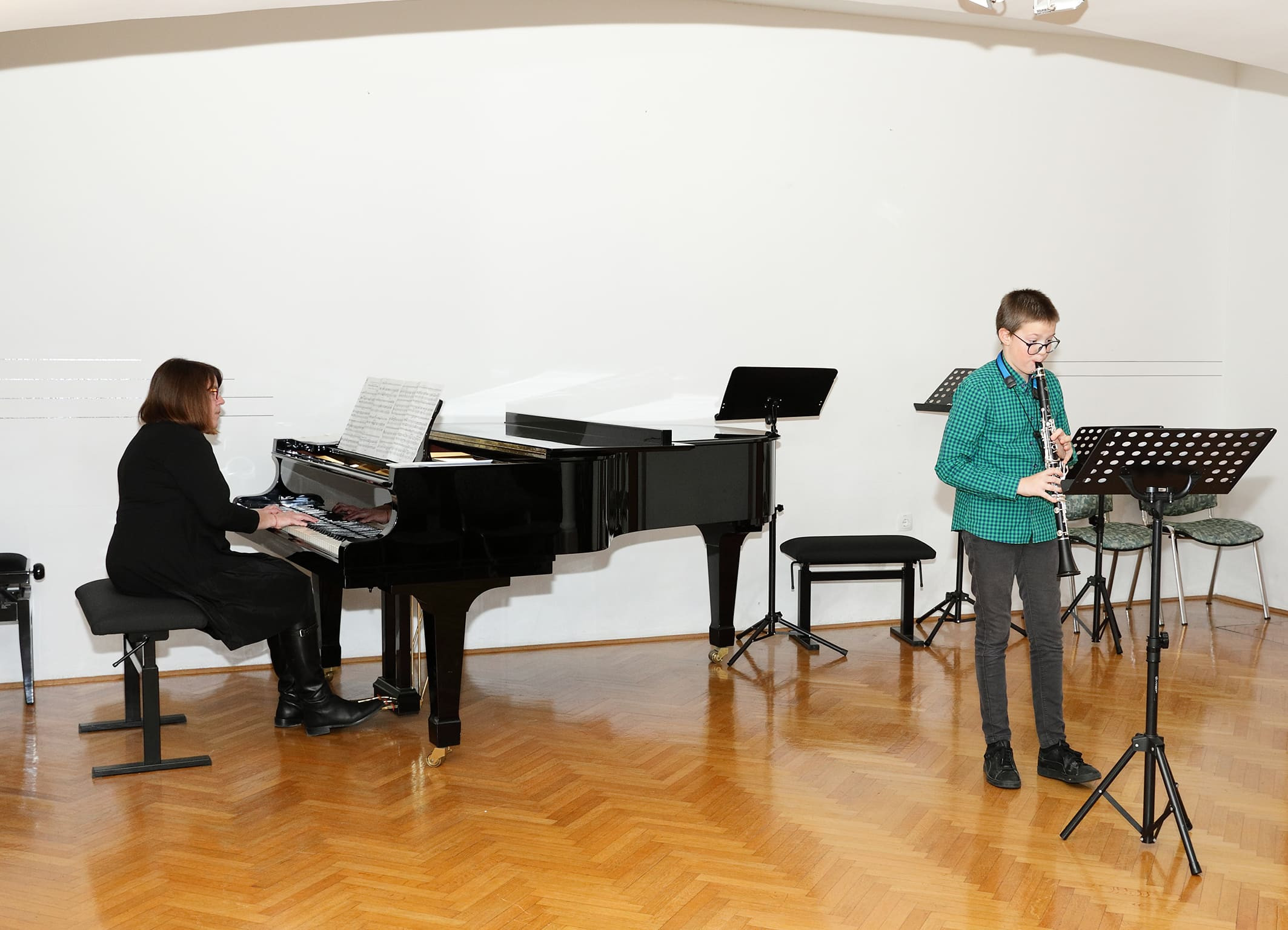 Koncert klarinetistov GŠ Brežice in Glazbenog Učilišta Elly Bašić Zagreb, 14.1.2023