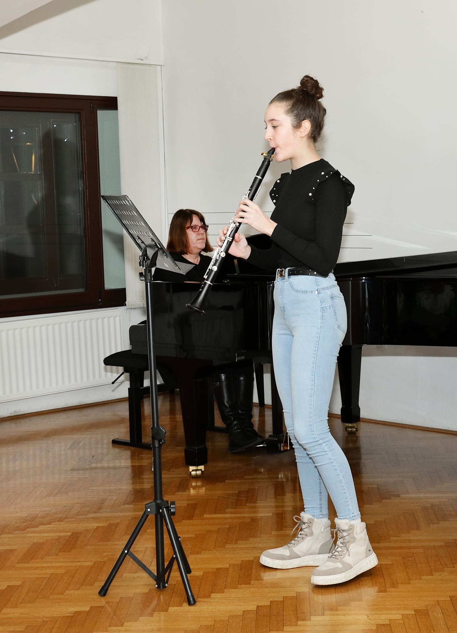 Koncert klarinetistov GŠ Brežice in Glazbenog Učilišta Elly Bašić Zagreb, 14.1.2023