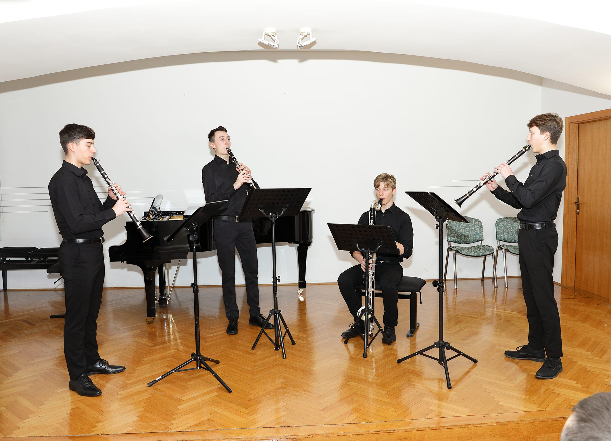 Koncert klarinetistov GŠ Brežice in Glazbenog Učilišta Elly Bašić Zagreb, 14.1.2023