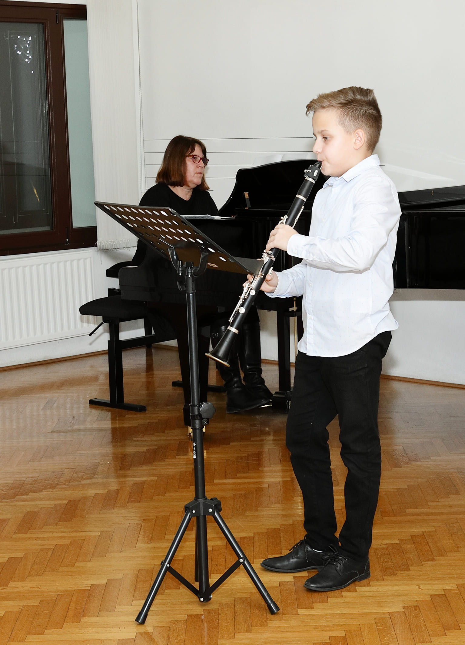 Koncert klarinetistov GŠ Brežice in Glazbenog Učilišta Elly Bašić Zagreb, 14.1.2023