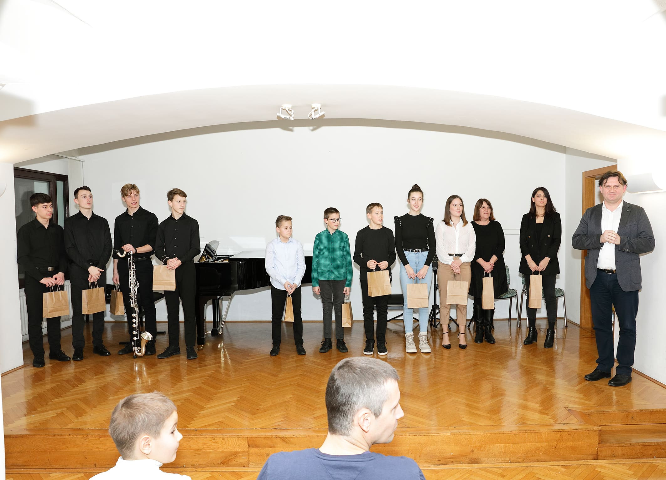 Koncert klarinetistov GŠ Brežice in Glazbenog Učilišta Elly Bašić Zagreb, 14.1.2023