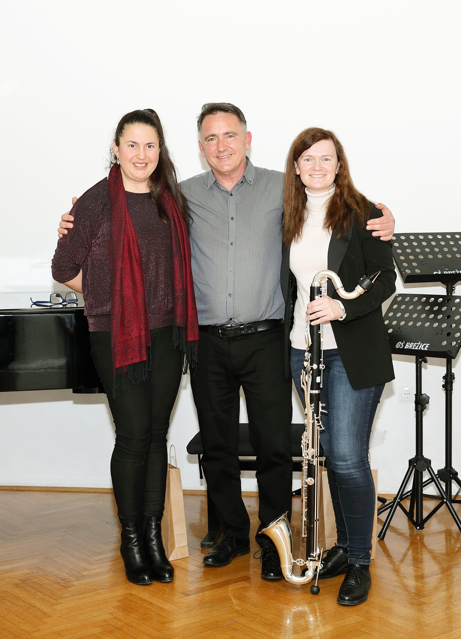 Koncert klarinetistov GŠ Brežice in Glazbenog Učilišta Elly Bašić Zagreb, 14.1.2023