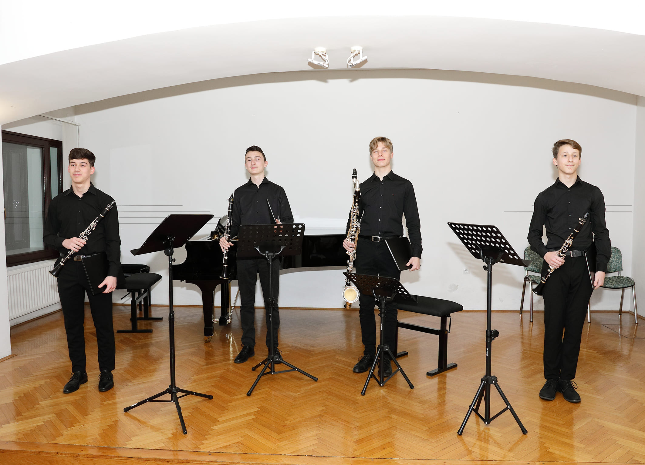 Koncert klarinetistov GŠ Brežice in Glazbenog Učilišta Elly Bašić Zagreb, 14.1.2023