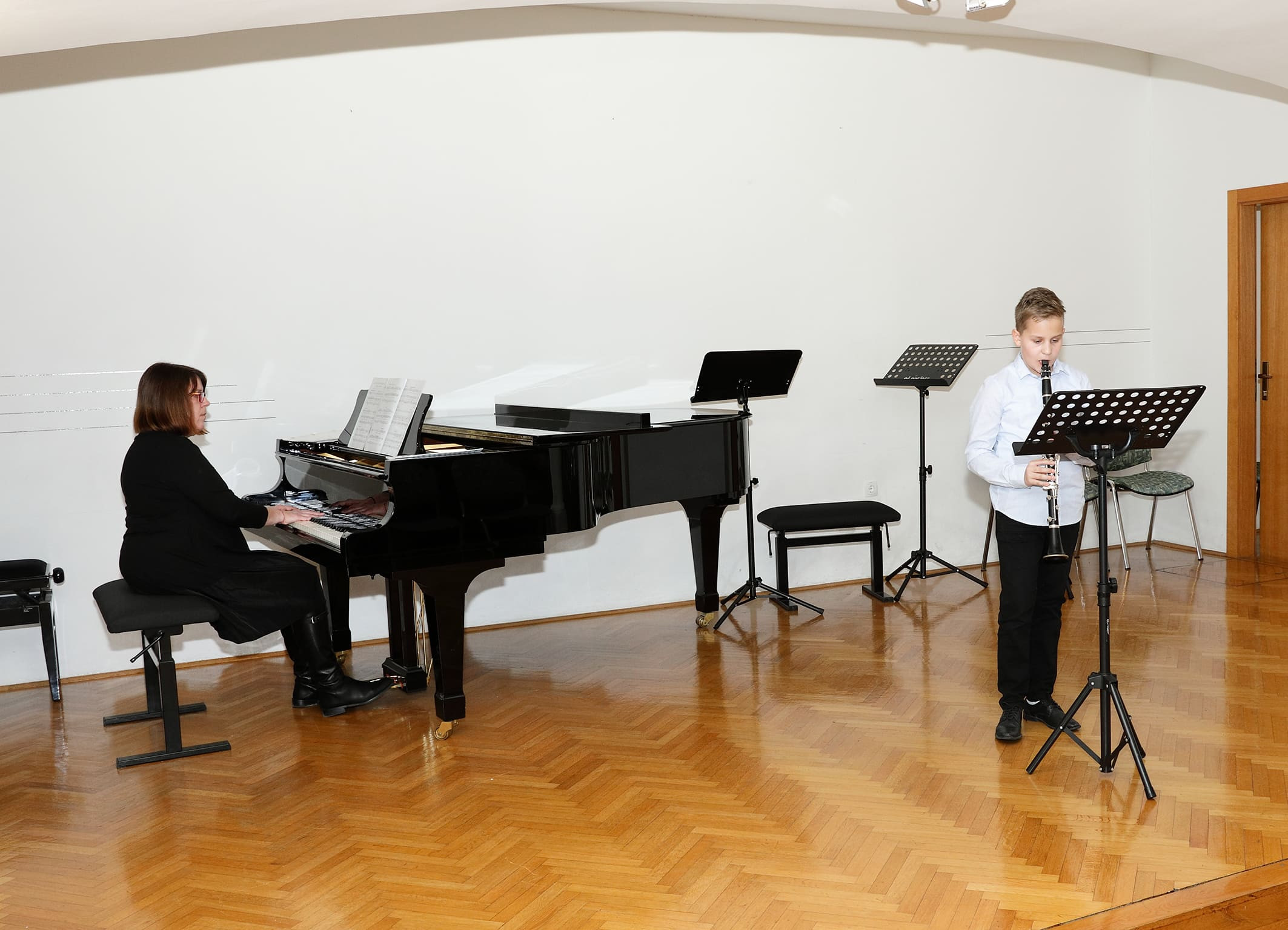 Koncert klarinetistov GŠ Brežice in Glazbenog Učilišta Elly Bašić Zagreb, 14.1.2023