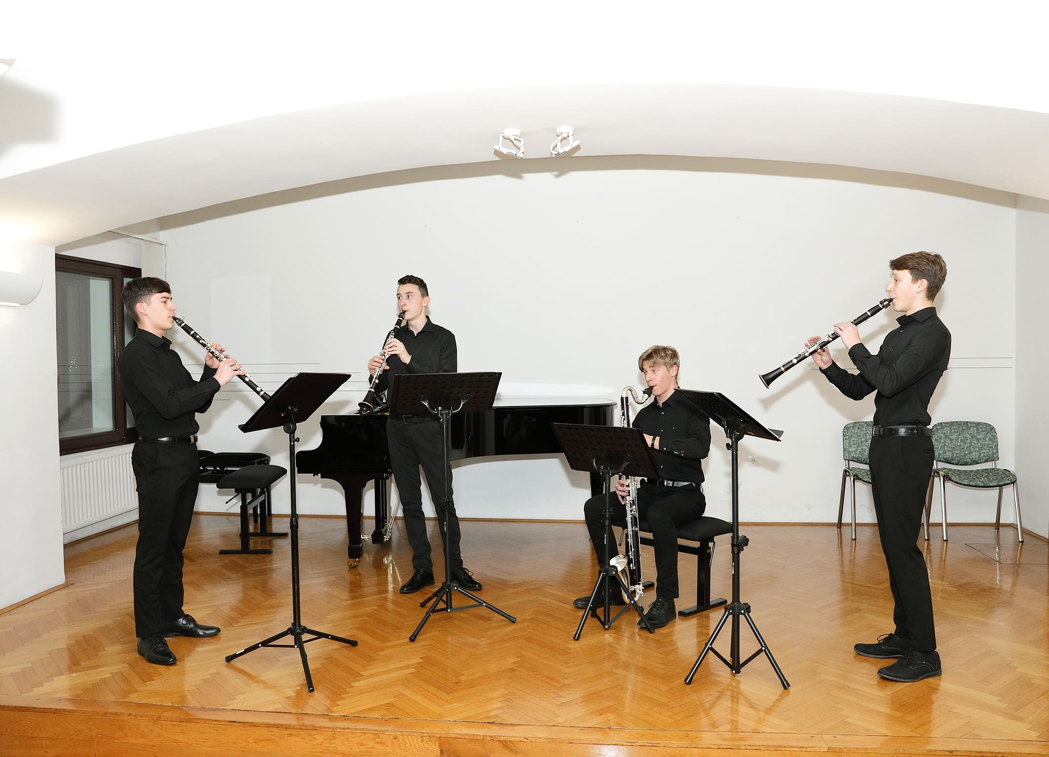 Koncert klarinetistov GŠ Brežice in Glazbenog Učilišta Elly Bašić Zagreb, 14.1.2023