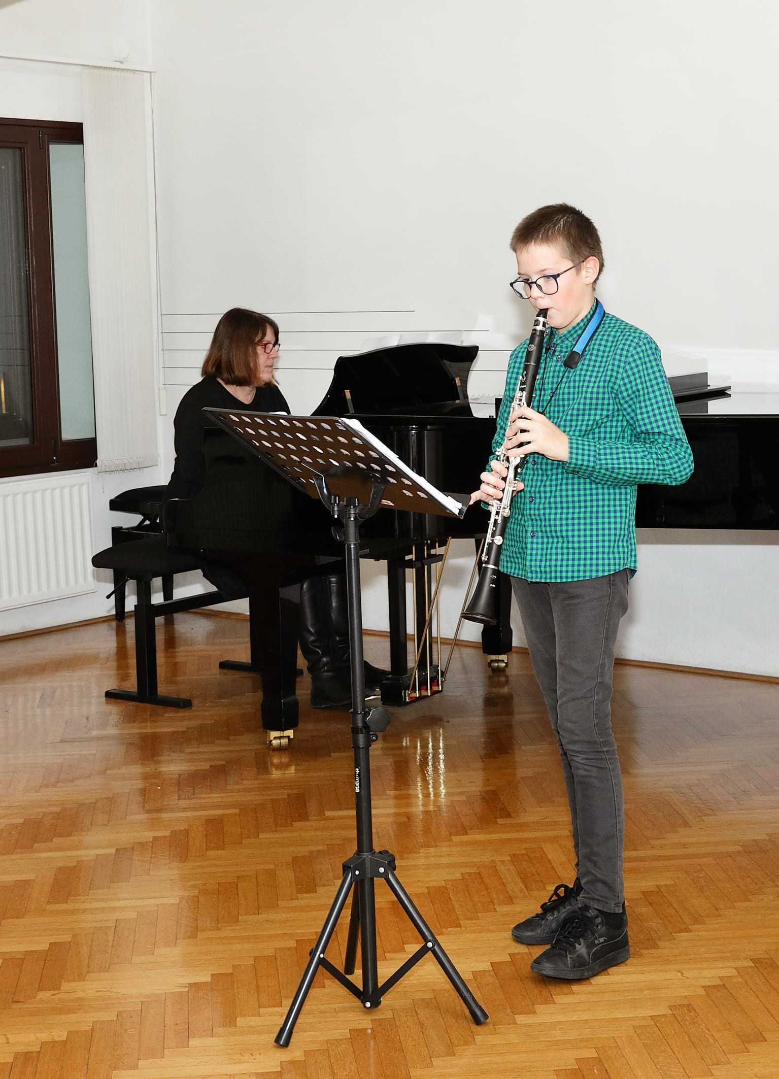 Koncert klarinetistov GŠ Brežice in Glazbenog Učilišta Elly Bašić Zagreb, 14.1.2023