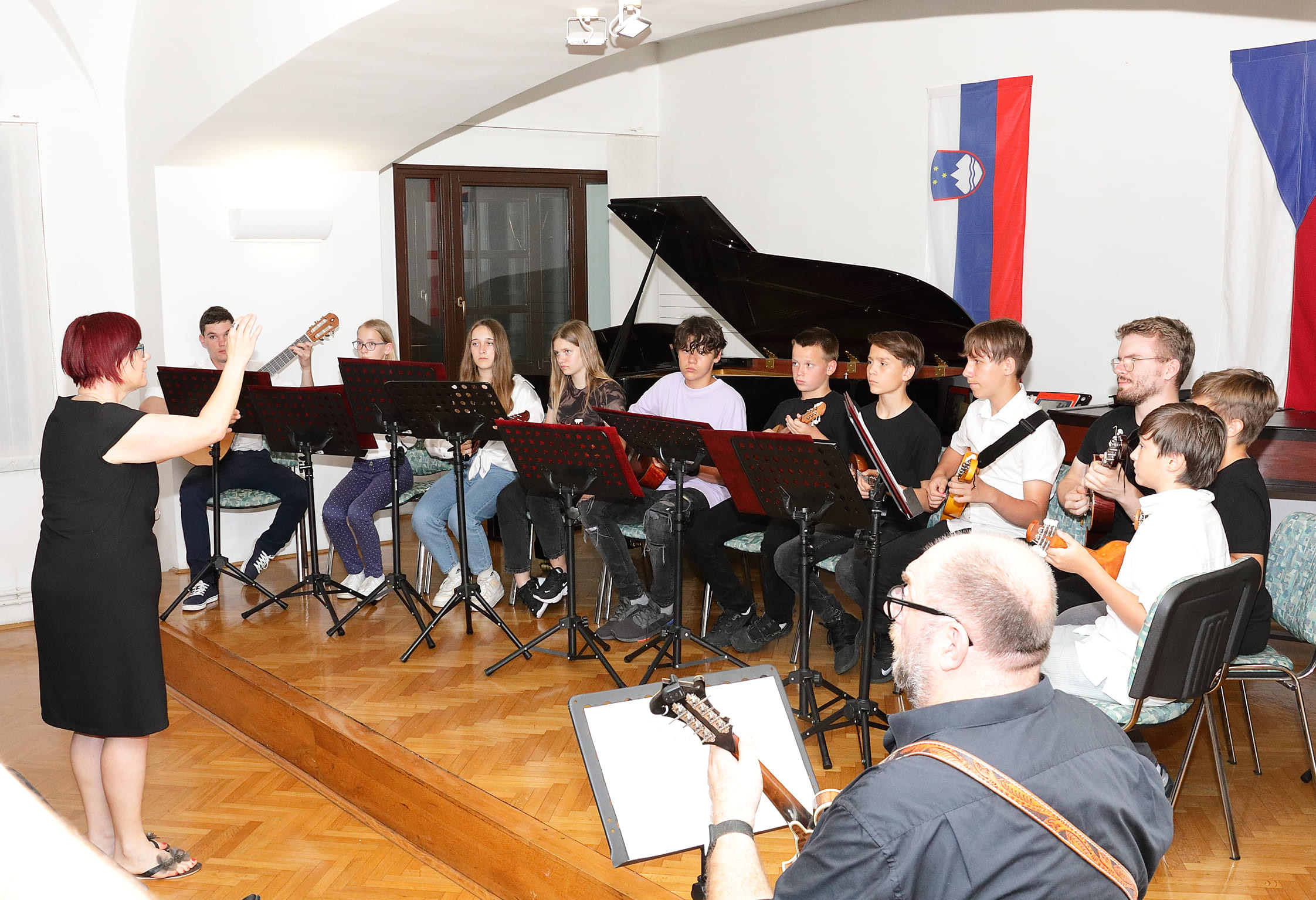 Koncert ob 20 letnici sodelovanja prijateljskih šol GŠ Brežice in ZUŠ Dobřany