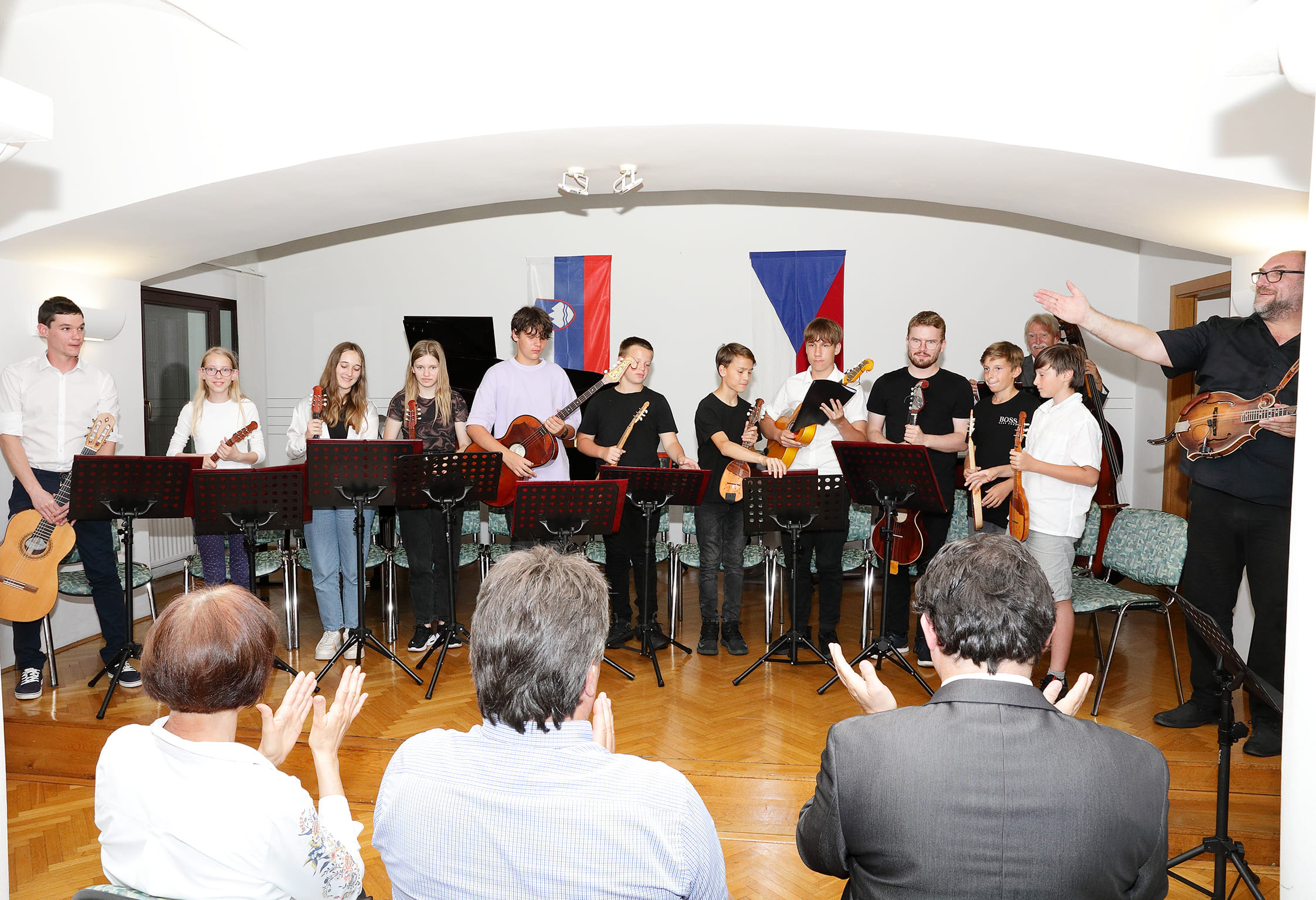 Koncert ob 20 letnici sodelovanja prijateljskih šol GŠ Brežice in ZUŠ Dobřany