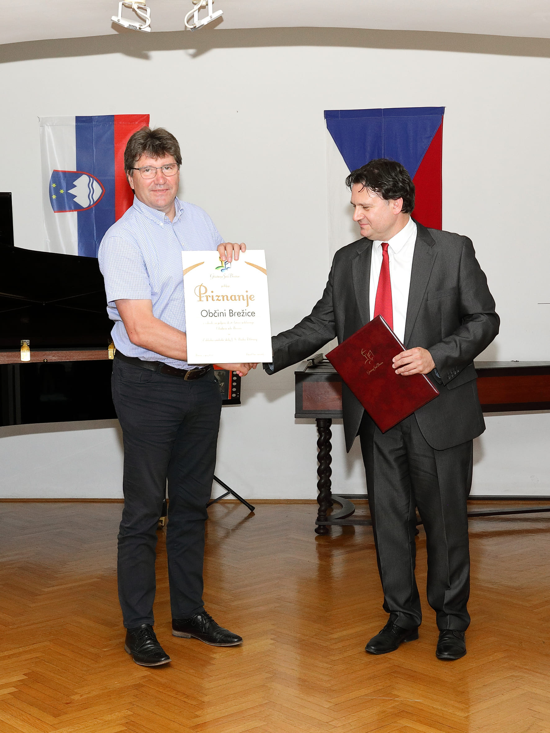 Koncert ob 20 letnici sodelovanja prijateljskih šol GŠ Brežice in ZUŠ Dobřany