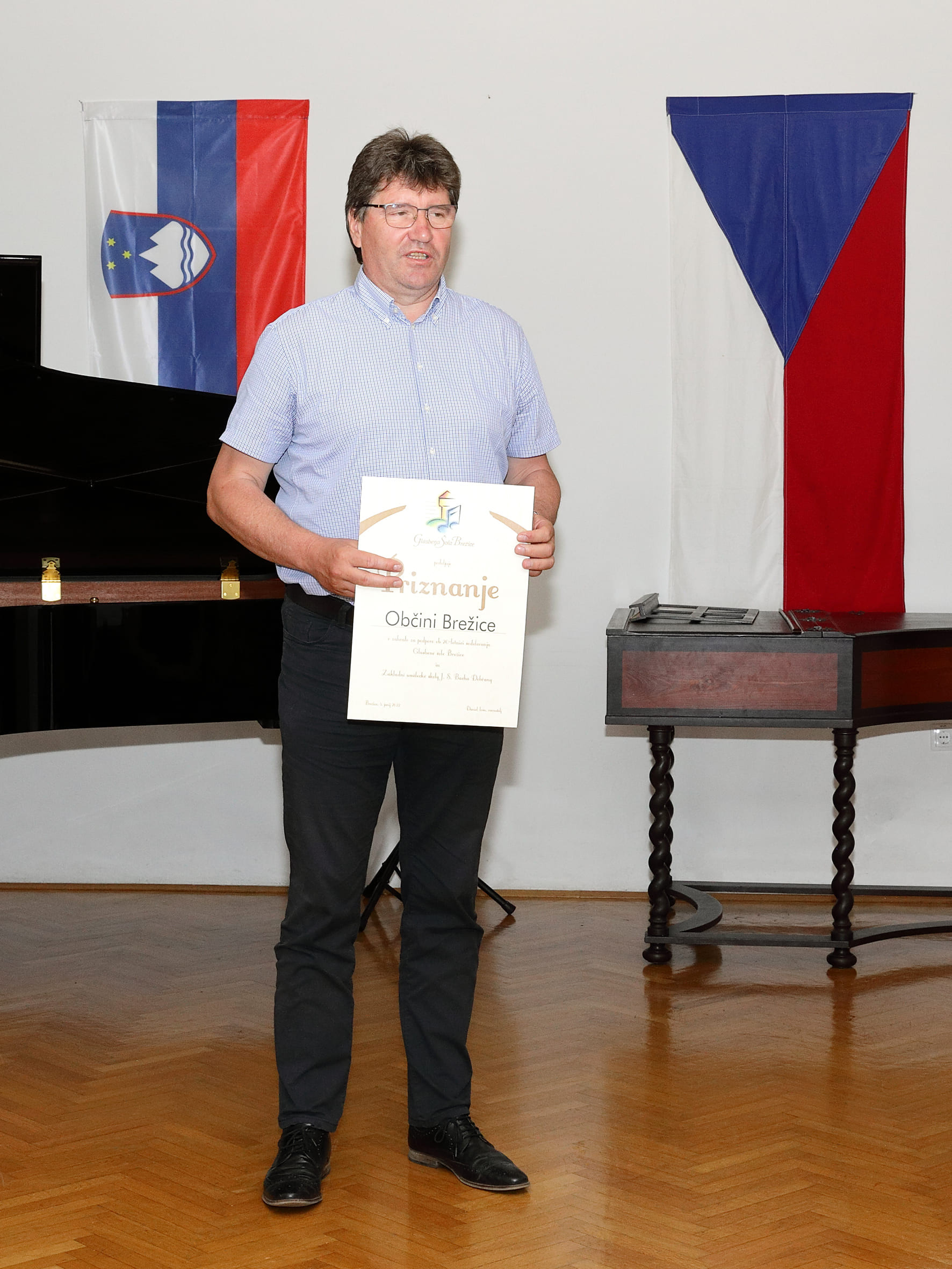 Koncert ob 20 letnici sodelovanja prijateljskih šol GŠ Brežice in ZUŠ Dobřany