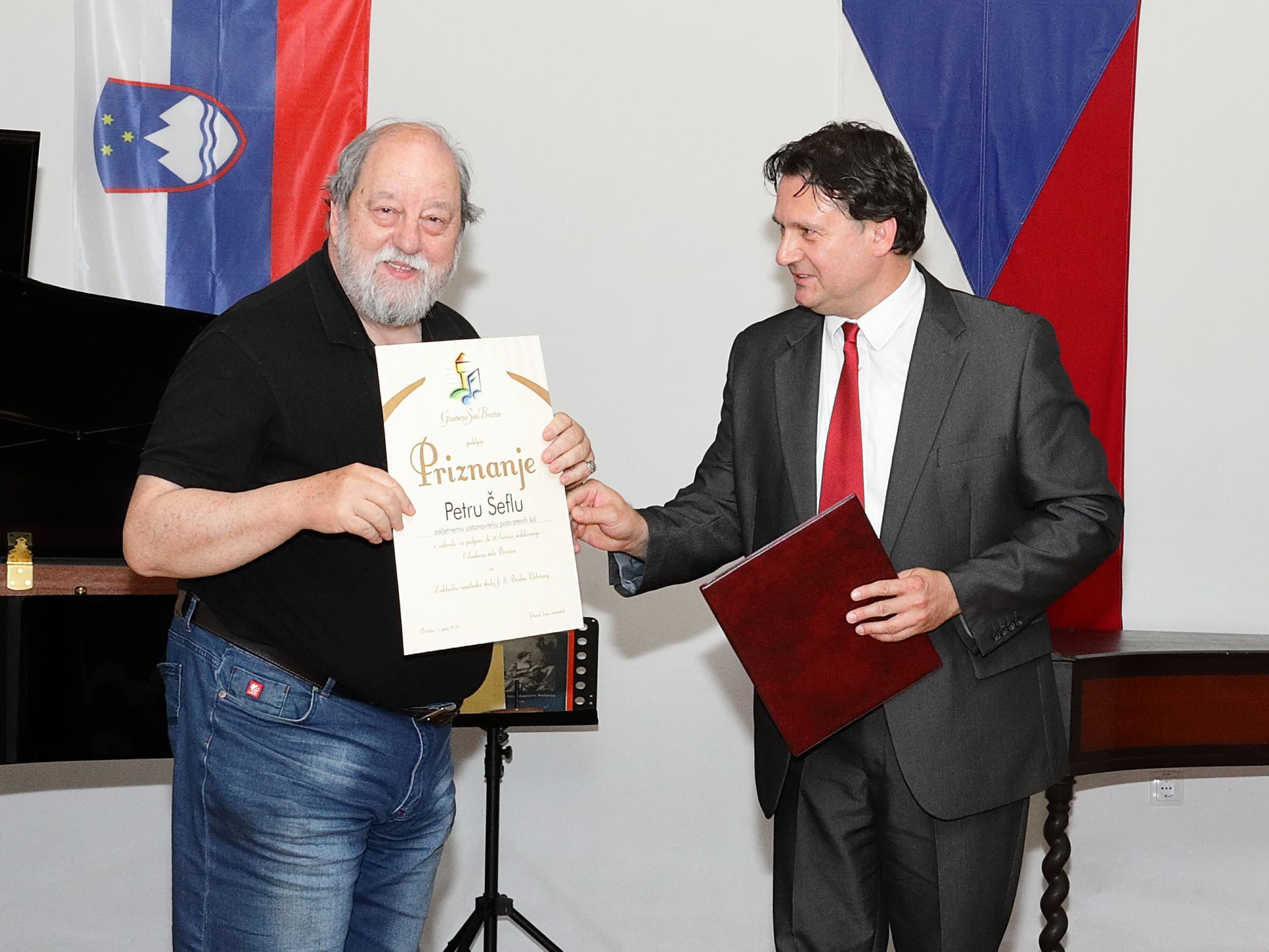 Koncert ob 20 letnici sodelovanja prijateljskih šol GŠ Brežice in ZUŠ Dobřany