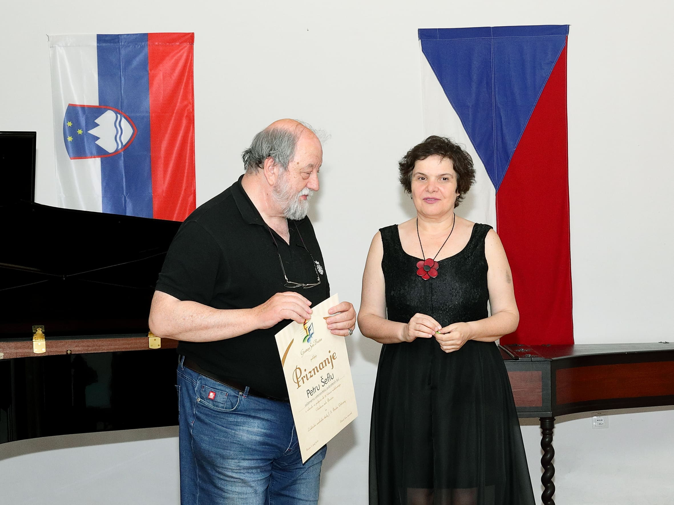 Koncert ob 20 letnici sodelovanja prijateljskih šol GŠ Brežice in ZUŠ Dobřany