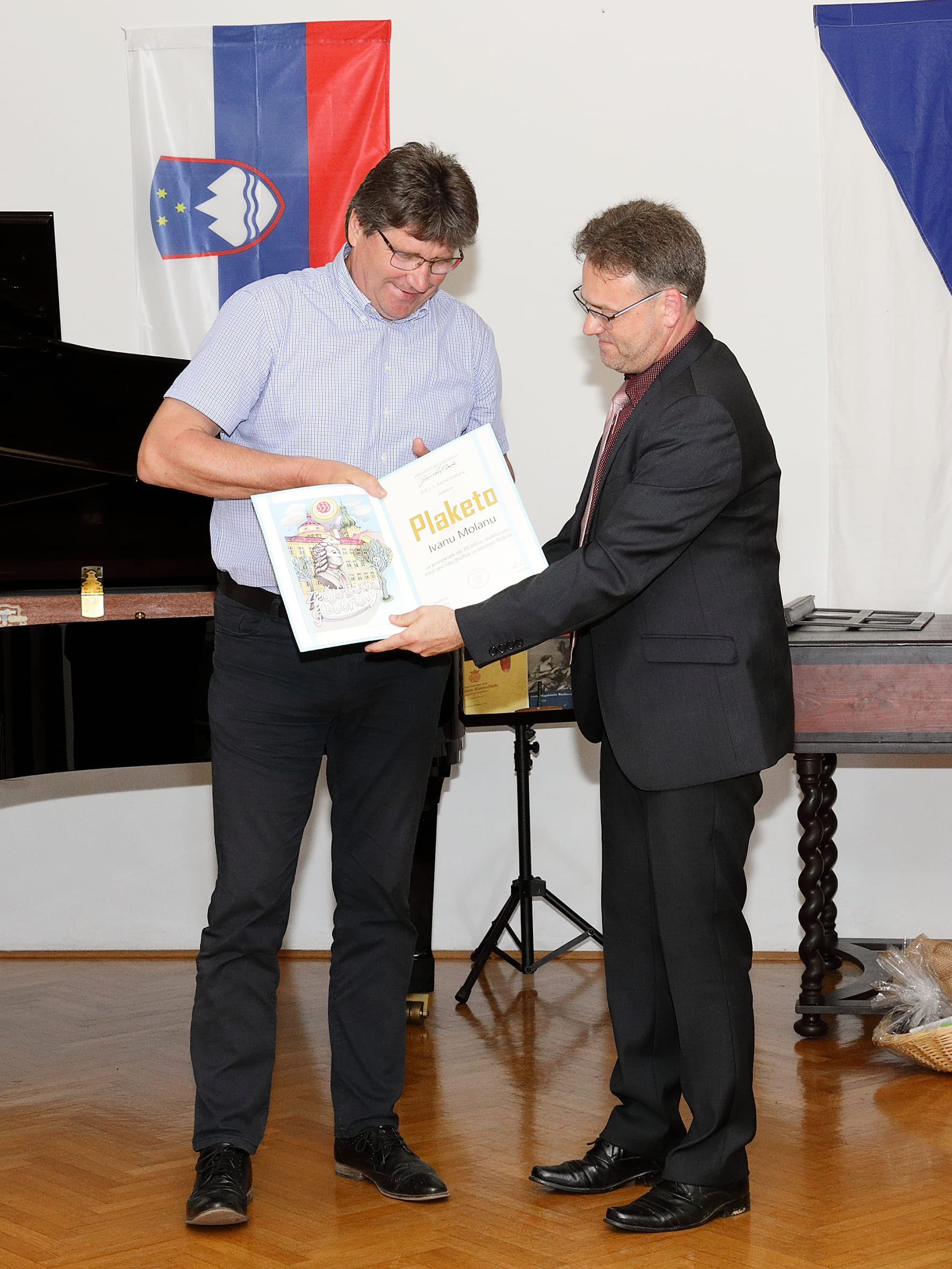 Koncert ob 20 letnici sodelovanja prijateljskih šol GŠ Brežice in ZUŠ Dobřany