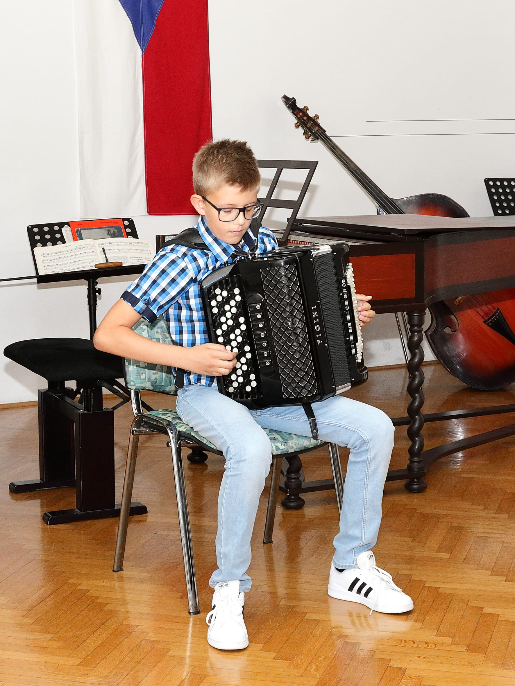 Koncert ob 20 letnici sodelovanja prijateljskih šol GŠ Brežice in ZUŠ Dobřany