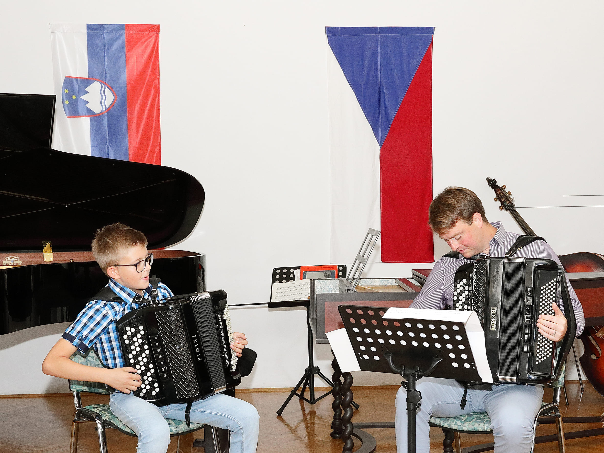 Koncert ob 20 letnici sodelovanja prijateljskih šol GŠ Brežice in ZUŠ Dobřany