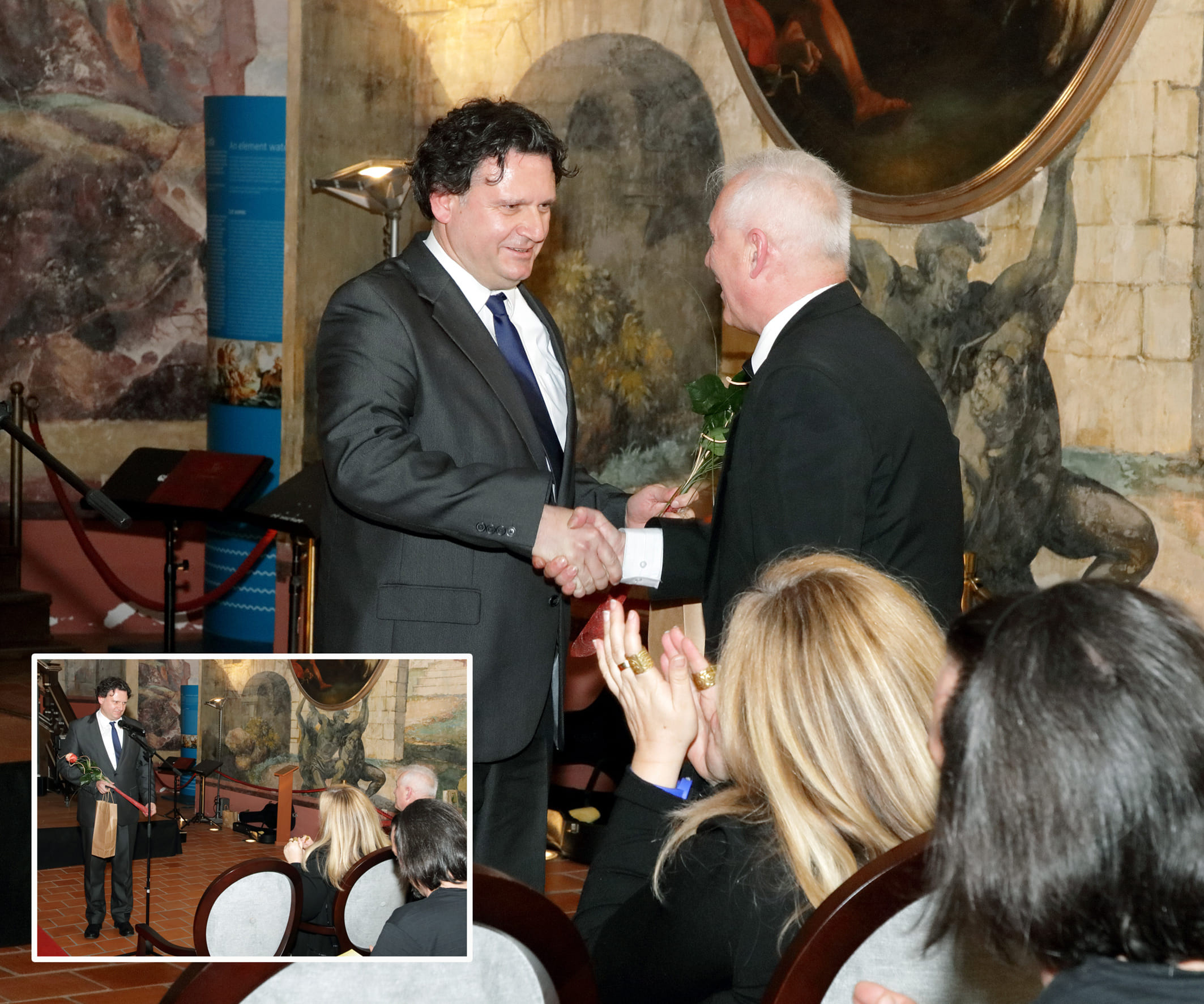 Koncert ob 40 letnici pedagoškega dela Berislava Cerinskega