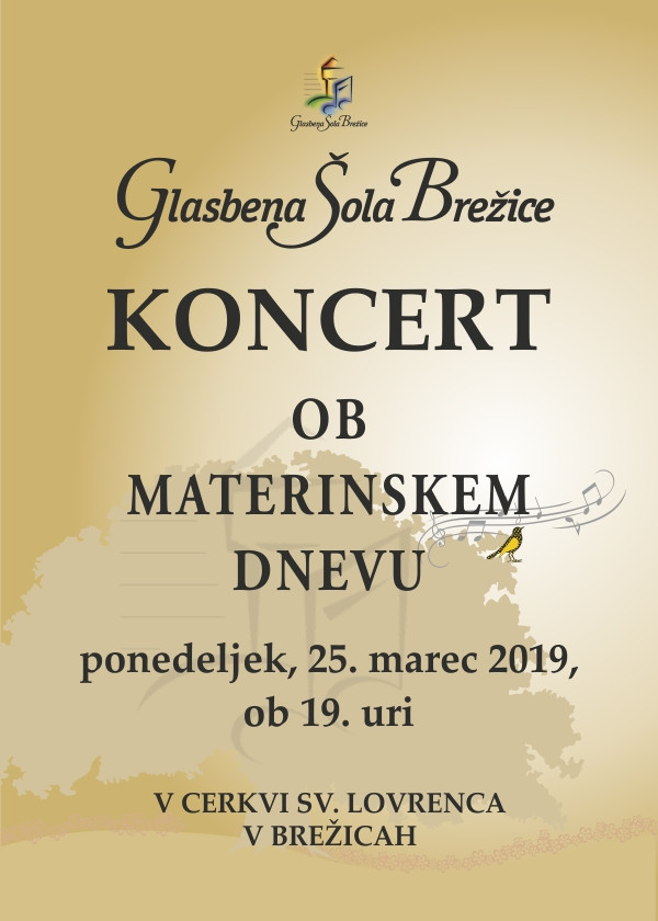 Koncert ob materinskem dnevu