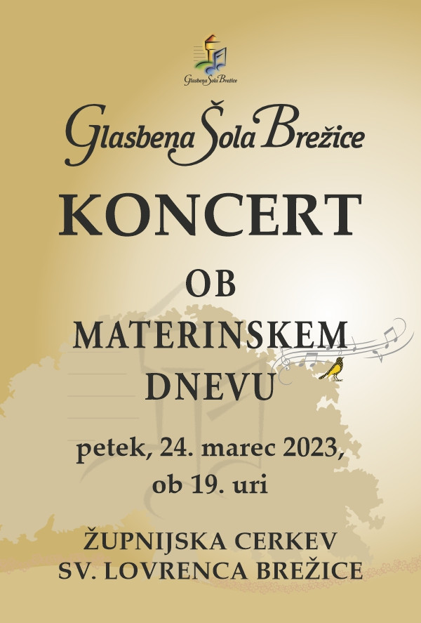 Koncert ob materinskem dnevu