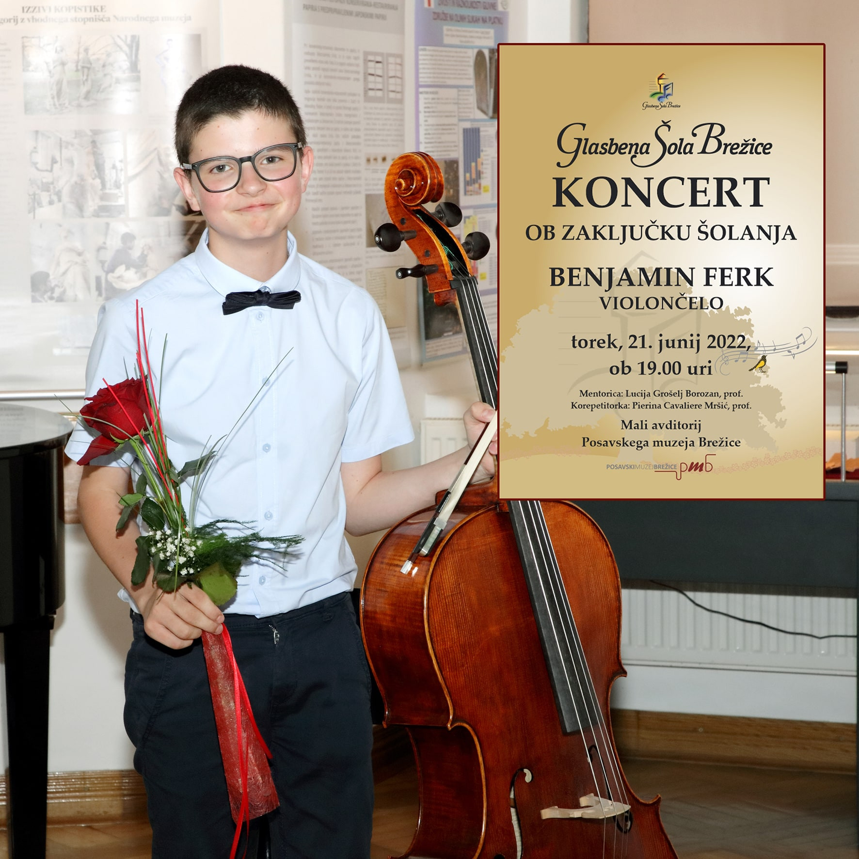 Koncert ob zaključku šolanja Benjamin Ferk