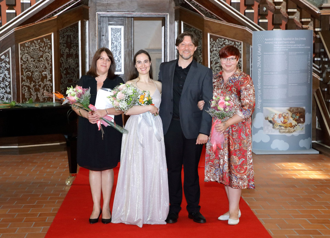 Koncert ob zaključku šolanja - Nastja Galič, Marko Škofca