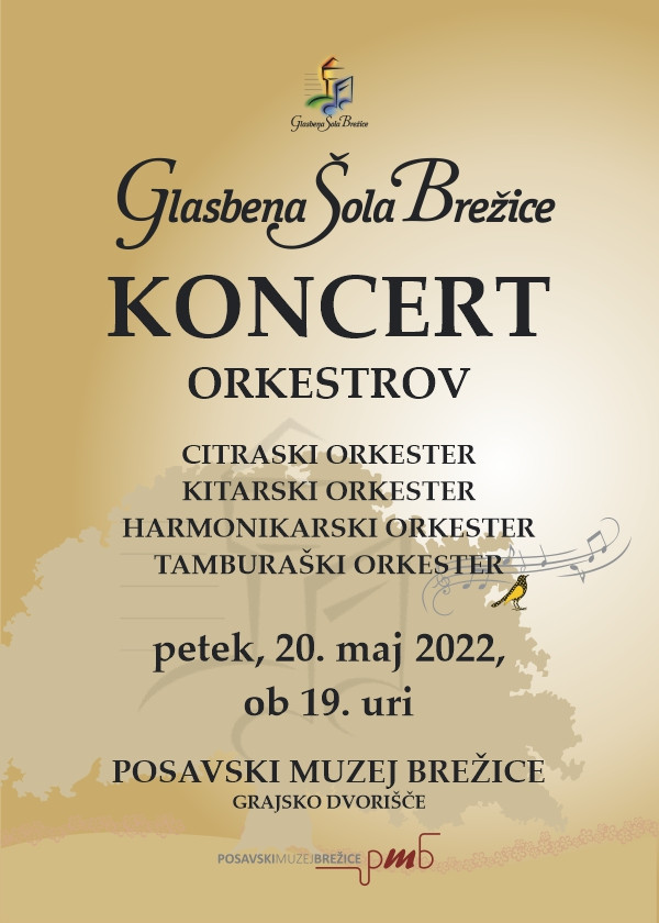Koncert orkestrov Glasbene šole Brežice