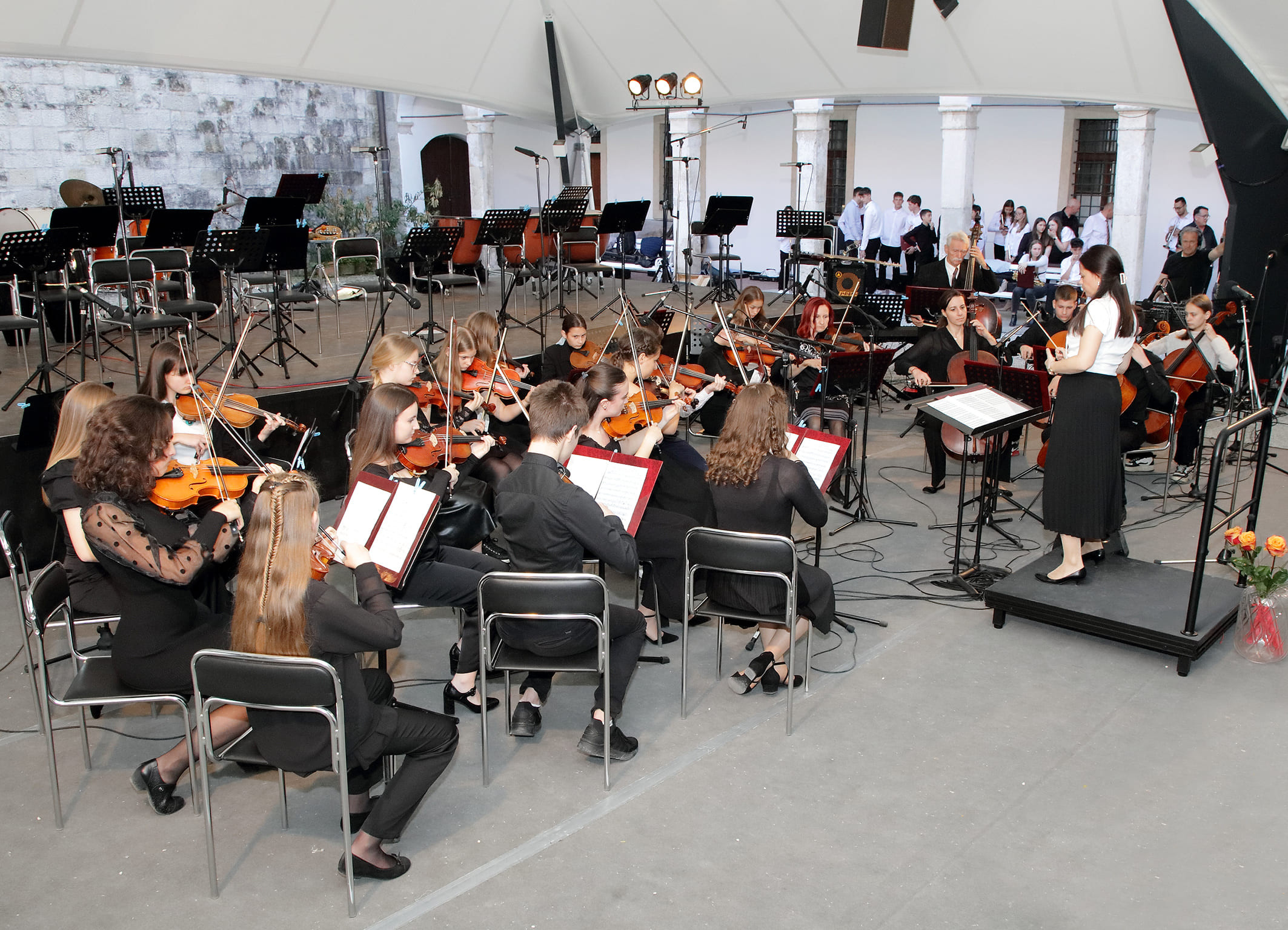 Koncert orkestrov in Solzic