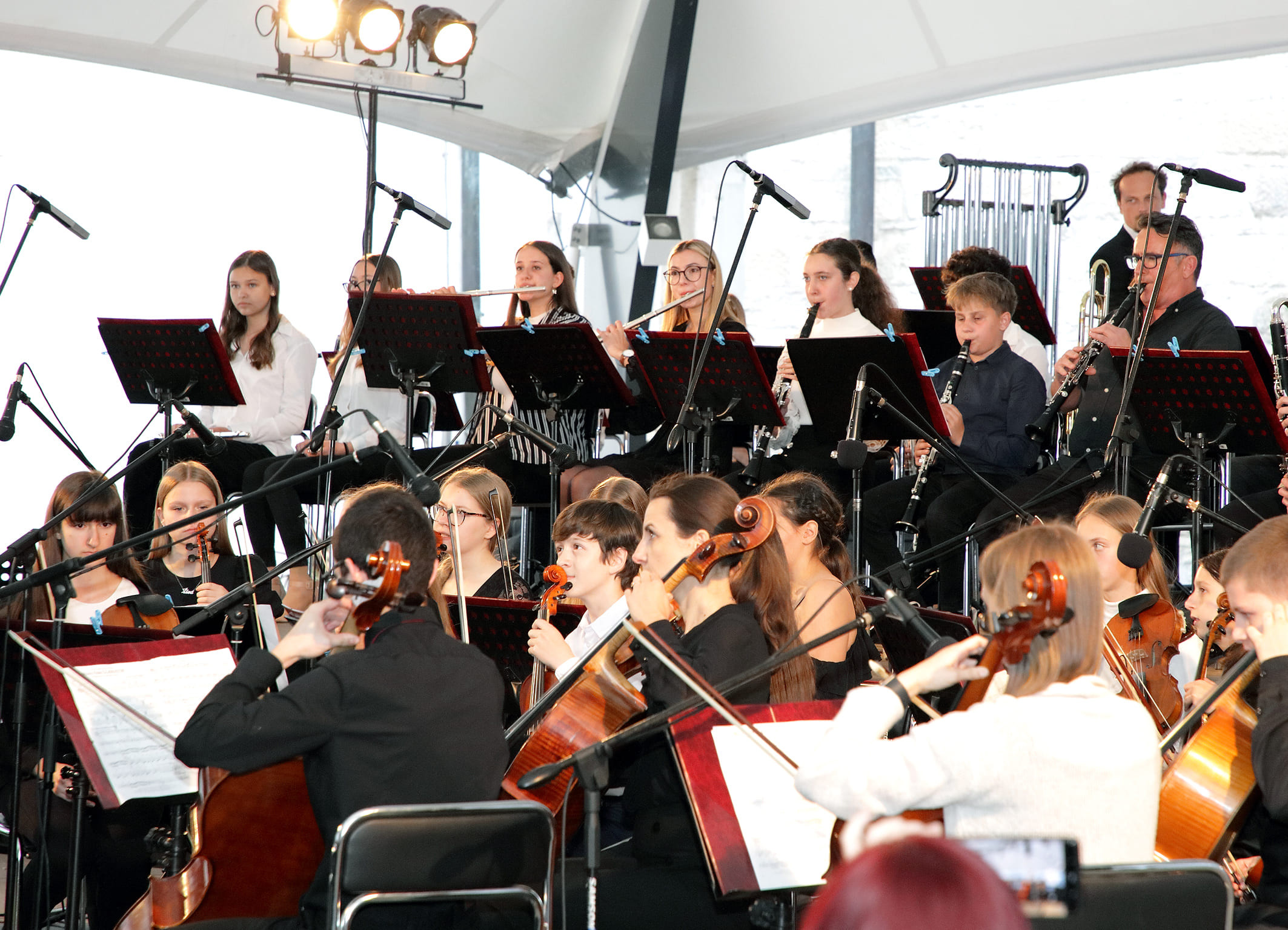 Koncert orkestrov in Solzic