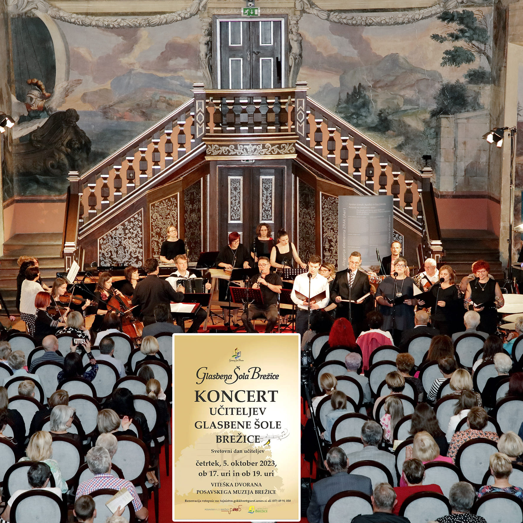 Koncert učiteljev Glasbene šole Brežice