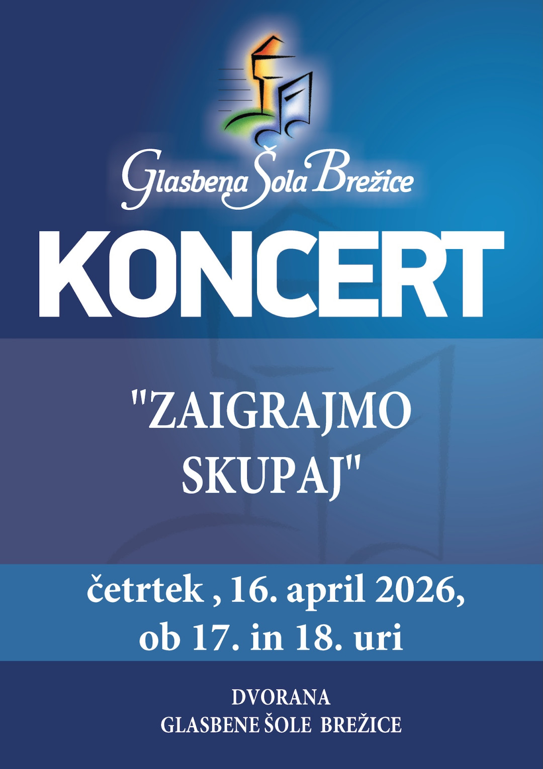 Koncert Zaigrajmo skupaj 2026