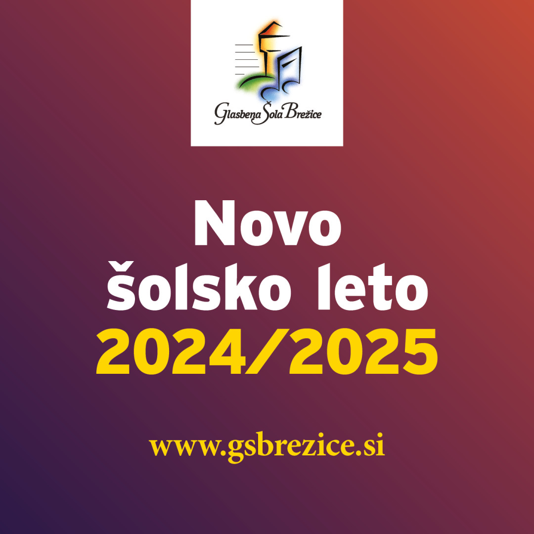 Novo šolsko leto 2024/2025
