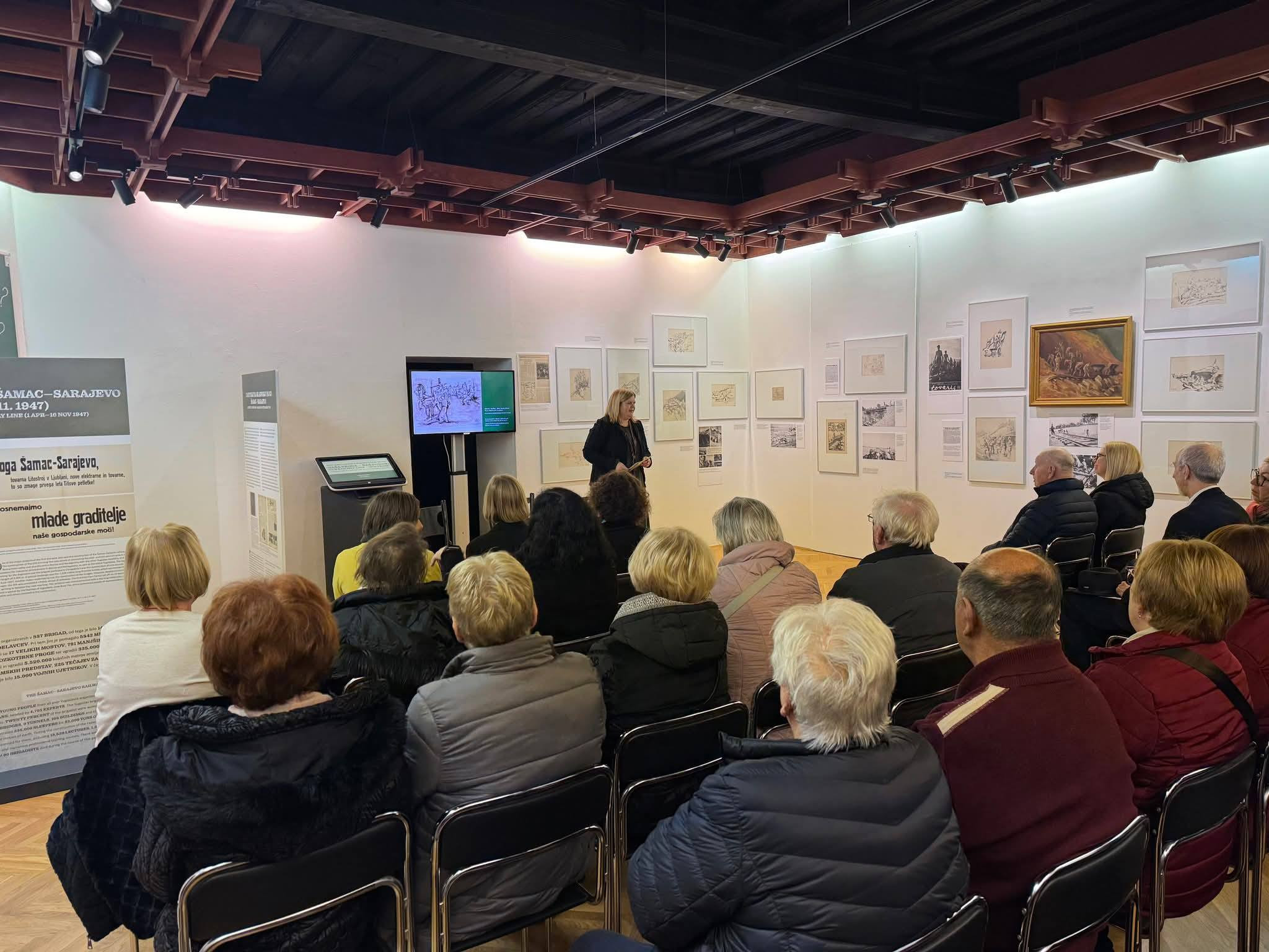 Odprtje razstave Proga Samac Sarajevo