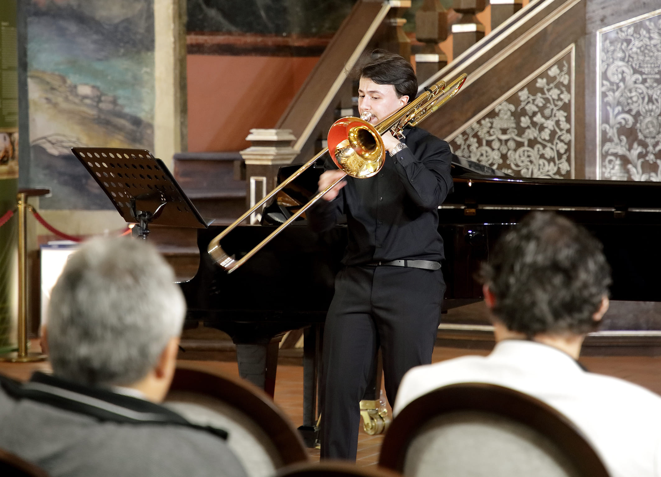 Predmaturitetni recital pozavnista Antona Ajstra