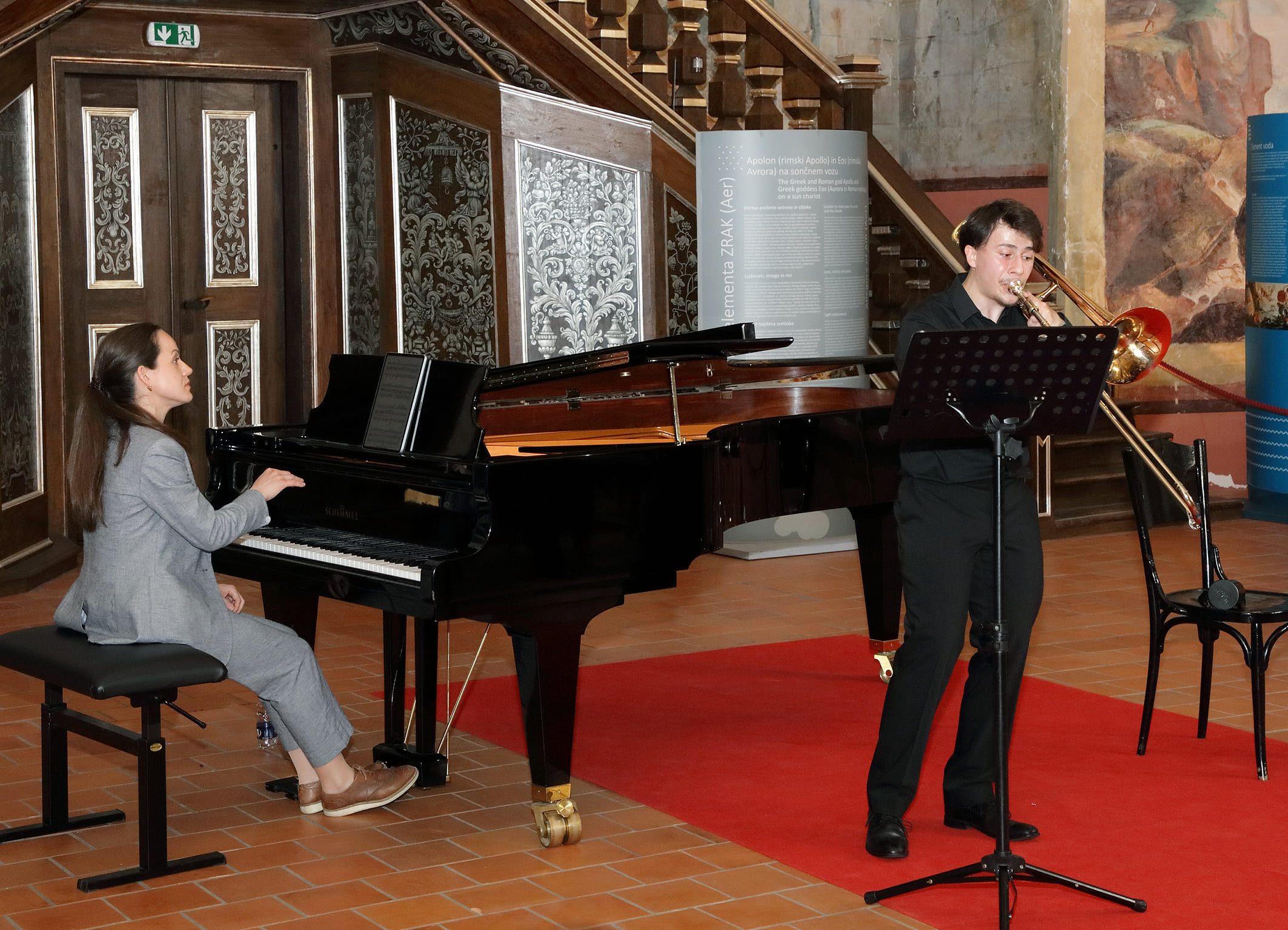 Predmaturitetni recital pozavnista Antona Ajstra